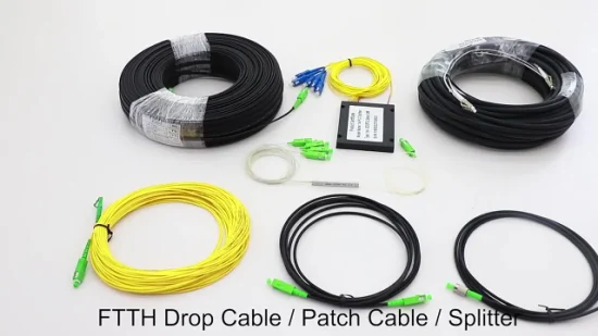 Patch cord de fibra óptica E2000/APC-Sc/Upc-Sm-9/125-Simplex