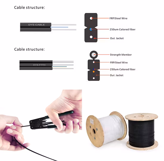 Patch cords de fibra ótica/cabo óptico OEM único/multiupc APC FTTH plano