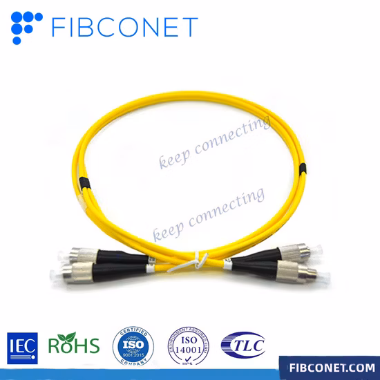 Sc-Sc G652D Duplex Fibra Óptica Patchcord de 3,0 mm