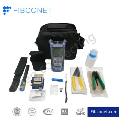 Kit de ferramentas de fibra óptica Fibconet FTTH Saco de ferramenta de corte de fibra óptica